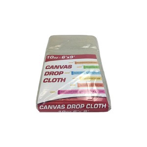 Monarch Brands Drop Cloths Canvas Floor Protectant 10 Oz. 6' x 9' (DROP-6X9-10) - 1 of 1