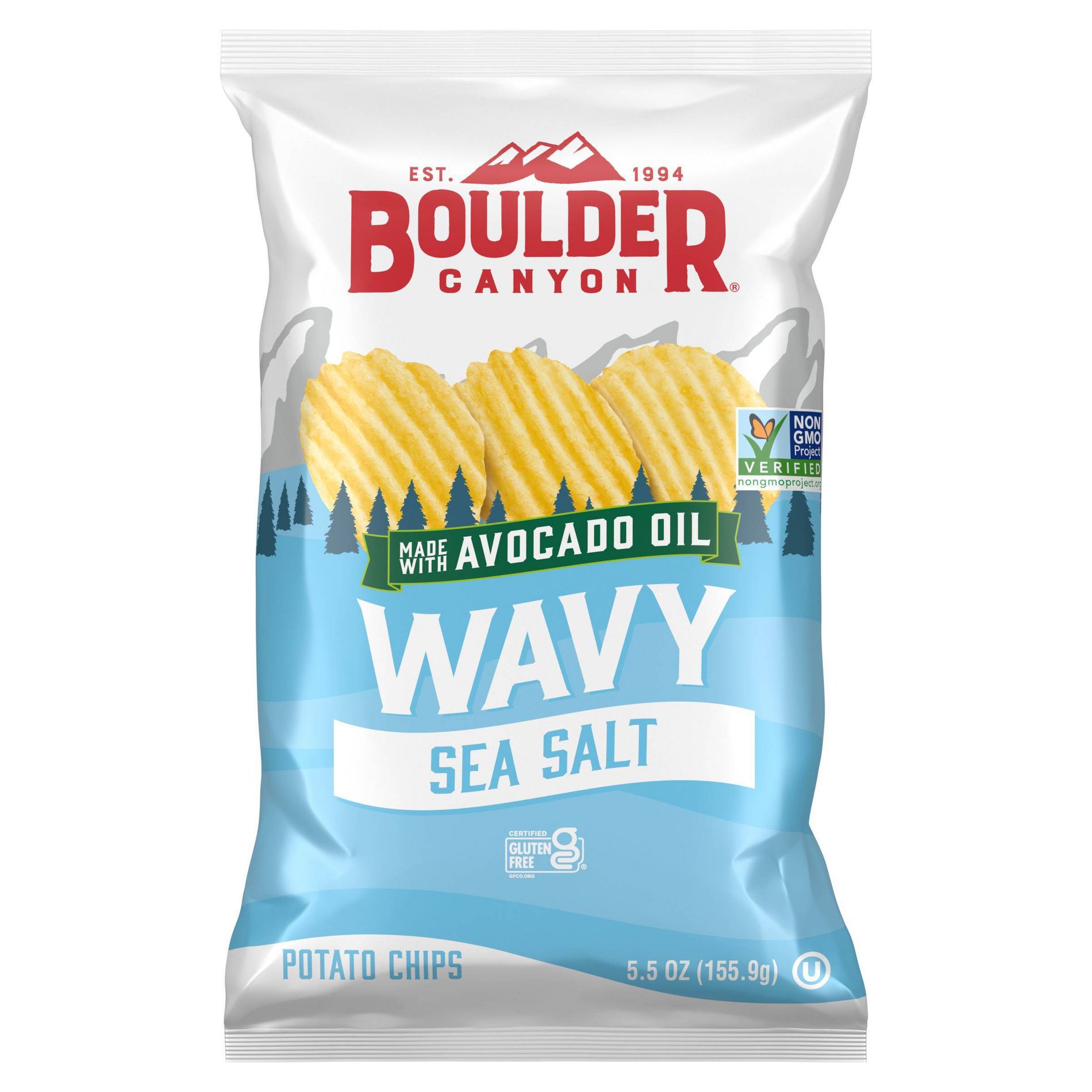 Boulder Canyon Wavy Chips - 5.5oz
