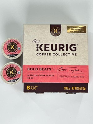 Keurig Coffee Collective Bold Beats Medium Dark Roast K-Cup Coffee Pods -  8ct : Target
