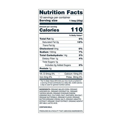 LesserEvil Cheezmos Snack Pack Puffs - 4.6oz/10ct