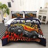 Acoinel 3 Pcs Monster Truck Comforter Set with 2 Pillowcases - 4 of 4
