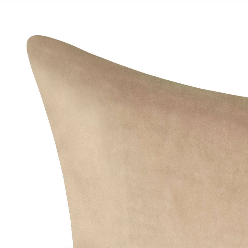 13&#34;x20&#34; Oversize Corded Marble Lumbar Throw Pillow Beige - Edie@Home, 5 of 9