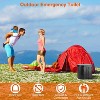 LunaLulinlk Collapsible Emergency Toilet with Lid 1 Roll Garbage Bag - 2 of 4