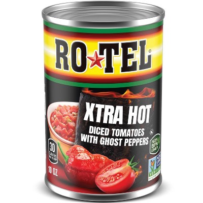 Rotel Xtra Hot Diced Tomatoes with Ghost Peppers - 10oz
