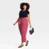 Women's Super-High Rise Tapered Ankle Pull-On Paperbag Pants - A New Day™ - 3 of 3
