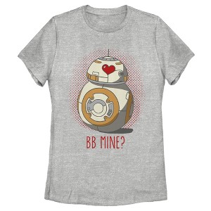 Women's Star Wars Valentine's Day BB Mine? T-Shirt - 1 of 4