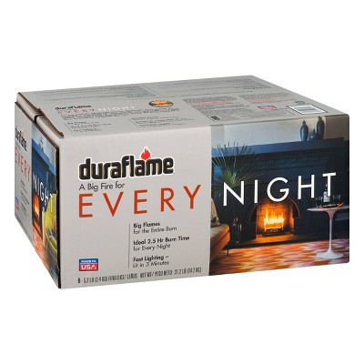 Duraflame 6pk 5.2lb Every Night Firelogs