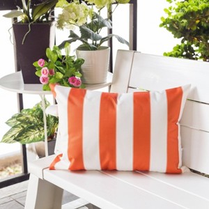 NicBex 14"x20" Horizon Stripe Pillows,Indoor Outdoor Decorative Pillows for Bed,All-Weather Couch Pillows with Premium Polyester Fill for Patio - 1 of 4