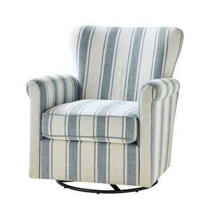 Julia Transitional Swivel Rocker Chair with Removable Backrest|ARTFUL LIVING DESIGN-SPRING - 1 of 4