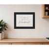 HomeRoots It's Homemade Black Framed Print Wall Art - 2 of 3
