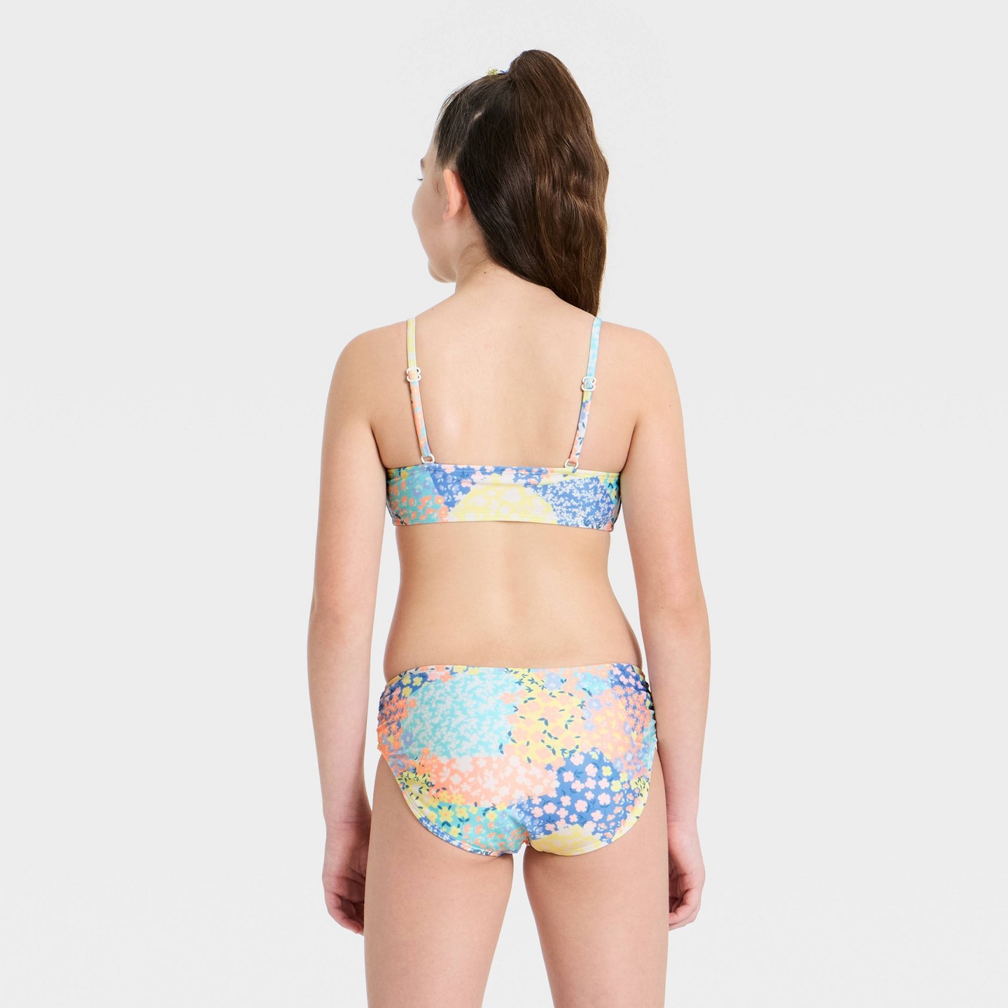 Детские юбки Art Class Girls' Ditsy Printed Bikini Skirt Set, цвет: Кремовый — фото 2