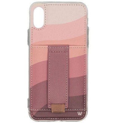 Walli Cases Shades of Plum Phone Case with Wallet and Finger Strap
