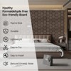 UNISOAR Wood Acoustic Wall Panels-Self-Adhesive 3D Wood Slat Wall Panel-Sound Absorbing Panels for Noise Reducing-Feature Wall Decor for Home & Office - 4 of 4