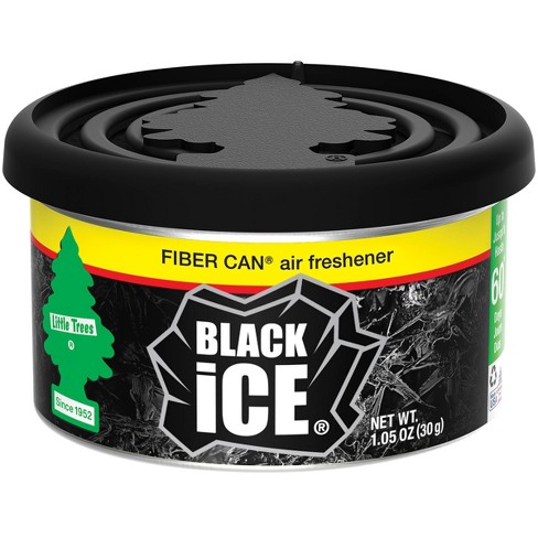 Little Trees Black Ice Fiber Can Air Freshener Target