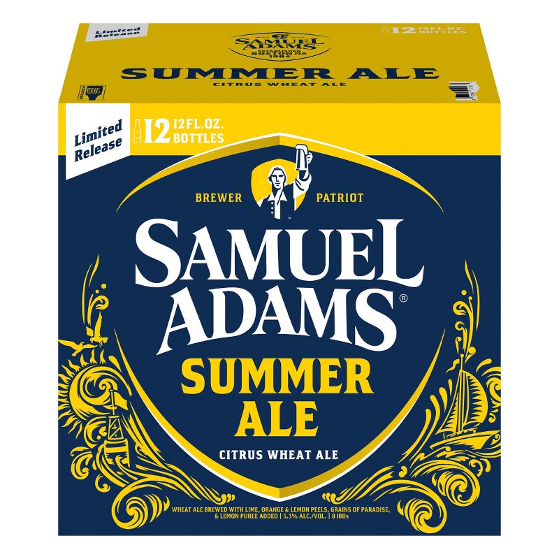 Samuel Adams Summer Ale Seasonal Beer - 12pk/12 fl oz Bottles, 5 of 6