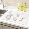 REGALWOVEN Foldable Diatomaceous Stone Dish Drying Mats for Kitchen Counter, Dishes, and Utensils - 2 of 4