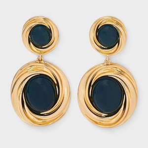 Stone Drop Earrings - A New Day™ - 1 of 3
