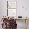 Stupell Industries Nursery Dreams Quotes 2pc Floating Frame Art Set - 2 of 4