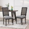 Set of 2 Mid-Century Dining Chair with Wood-Christopher Knight Home - 4 of 4
