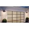 Urban Ambiance Luxury Coastal Outdoor Wall Sconce 11''H x 9''W,  Midnight Black Finish,  Santa-Ana Collection, UHP1320 - 2 of 4