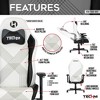 Techni Sport RTA-TS68C-WHT Comfort Edge White Gaming Chair - 3 of 4