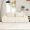 82'' Flannelette Boneless Modular 2-Seater Sofa with Deep Seat, Anti-Slip Design and No Assembly Required - 4 of 4