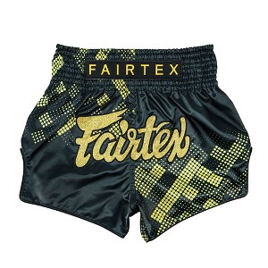 Fairtex BS1931 Heart of Gold Slim Cut Muay Thai Boxing Shorts - 1 of 4