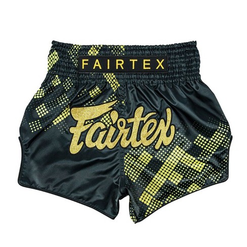 Fairtex BS1931 Heart of Gold Slim Cut Muay Thai Boxing Shorts - image 1 of 4