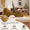 AENKYO Ergonomic Bean Bag Sofa Chair Lounger with Full-Body Support, Soft Portable Foam Filler No Installation for Living Room & Bedroom - 2 of 4