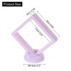 Unique Bargains Transparent PE Material Jewelry Storage Box 12 Pcs - 2 of 4