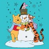 Girls Winnie the Pooh Snowman and Friends Hug T Shirt - 2 of 4