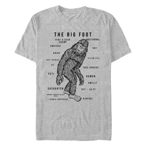 Men's Lost Gods Big Foot Description T-Shirt - image 1 of 4