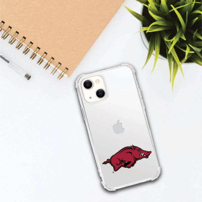 NCAA Arkansas Razorbacks Clear Tough Edge Phone Case - iPhone 13, 3 of 5