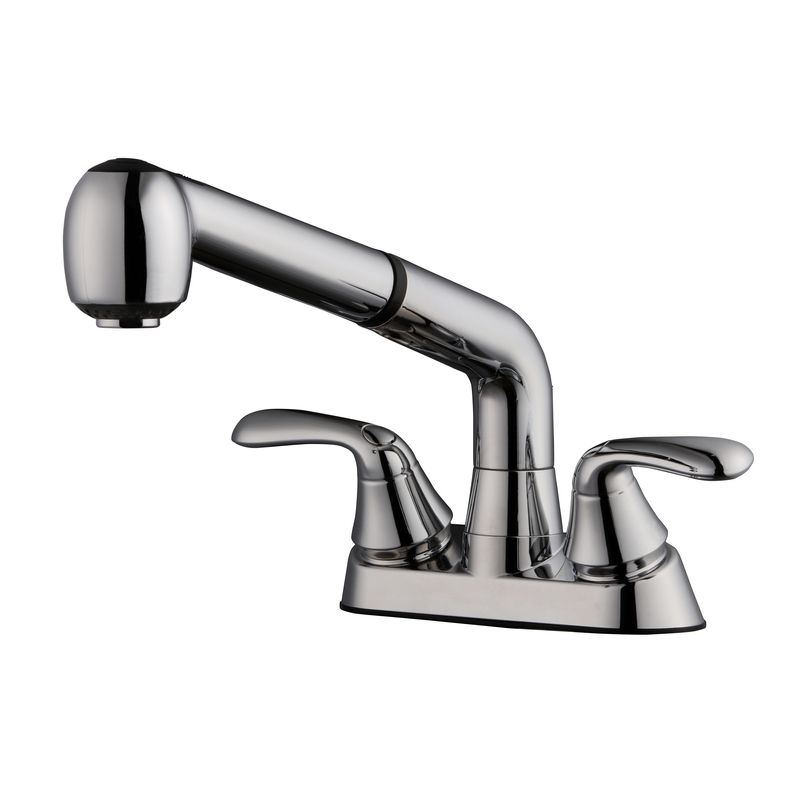 Home Plus Two Handle Chrome Laundry Faucet, 1 of 2
