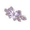 Unique Bargains Gradient Butterfly French Barrette Hair Clips Purple 1 Pc - 4 of 4