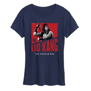 Women's - Mortal Kombat - Liu Kang The Chosen One Short Sleeve Graphic T-Shirt - 1 of 4