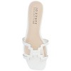Journee Collection Womens Jamarie Slip On Slide Flat Sandals - 4 of 4