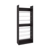 Vynxaria Modern Black Shoe Rack, Bedroom, Slim Design, Durable Materials - 4 of 4