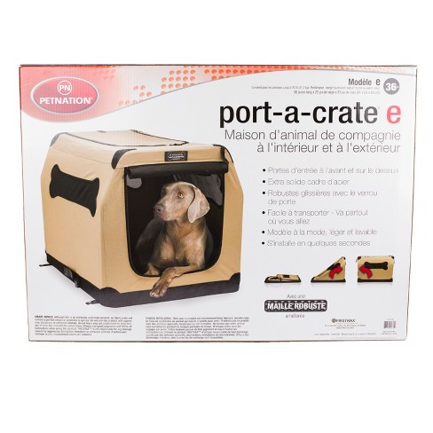 Petnation Port A Crate 36 Inches Indoor And Outdoor Home For Pets Target