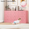 9 Drawer Dresser for Bedroom with Power Outlet, 63'' Wooden Large Dresser with Wide Drawer - 4 of 4