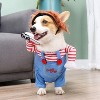 Pet Deadly Doll Dog Costume, Cosplay Halloween Christmas Funny Clothes Party Costume for Small Medium and Large Dogs (Small) - 4 of 4