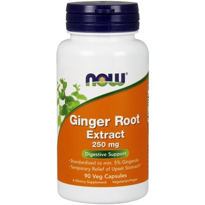 Ginger Root Extract 250 mg by Now Foods  -  90 VegCap