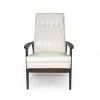 Coolbibila-Mid Century Modern Upholstered Accent Chair, Armchair For Indoor - 3 of 4