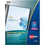 Avery Multi-Page Sheet Protectors, 8-1/2 x 11 Inches, Diamond Clear, pk of 25