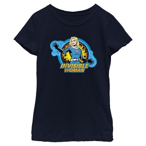 Girls The Fantastic Four: First Steps Invisible Woman Power in Action T Shirt - 1 of 4