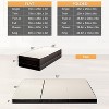 Rbied Folding Portable Mattress, 3 Inch Tri-Folding Memory Foam Mattress Foldable Mattress with Washable Cover - 2 of 4