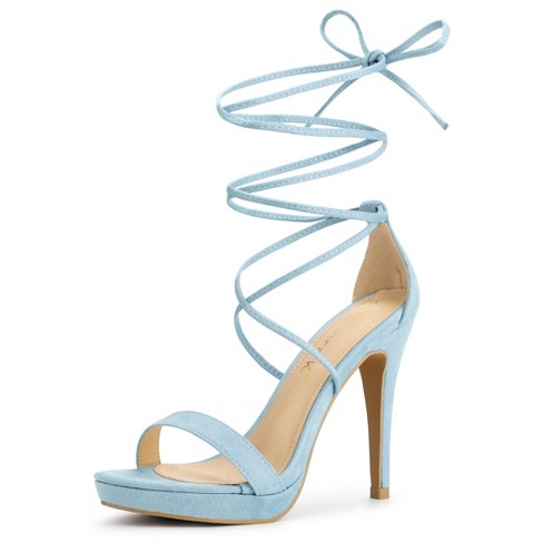 Light blue heels sales target