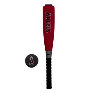 MLB Los Angeles Angels Franklin Sports 21" Jumbo Foam Bat & Ball Set - 1 of 4