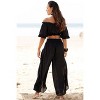 Women's Off The Shoulder Crop Top - LASCANA - 3 of 4