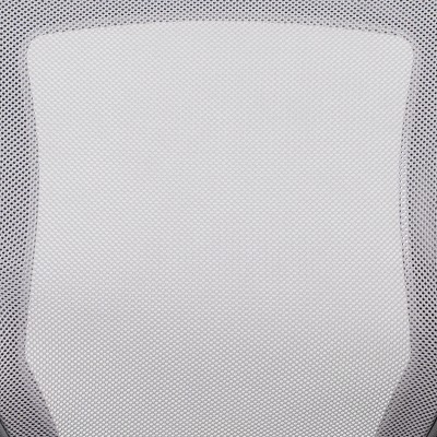 Ergonomic Mid-Back Gray Mesh Executive Swivel Office Chair with Adjustable Arms